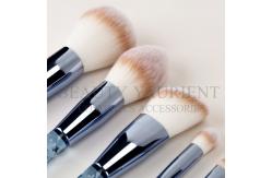 China Silkscreen Logo  8pcs  Private Label Make Up Brushes Set For Beginners supplier