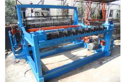 China Hydraulic Power Supply Crimped Wire Mesh Making Machine Without Selvage supplier