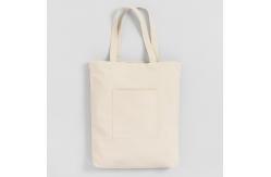 China Foldable Cotton Canvas Tote Bag , Reusable Supermarket Canvas Tote Handbag supplier