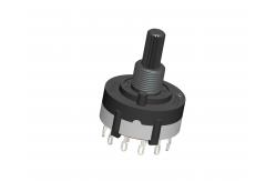China Channel Control Multi Position Rotary Switch 26mm Size RS266 supplier
