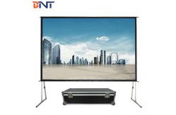 China 120 Inch Electric Projector Screen For Larger Church / Exhibition Hall supplier