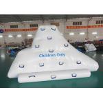 Inflatable iceberg with factory Kids size climbing mountaion for water game for sale