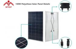 China 150 Watt Polycrystalline Solar Module , Solar Polycrystalline Panel Durable supplier