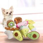Toys Durable Teeth Clean Interactive Plush Soft Tooth Cleaning Chew Pet Cat Dog Ball Toy for sale