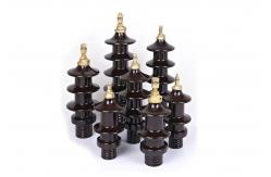 China DIN Standard HV Porcelain Bushing Assembly for transformer supplier