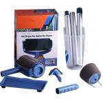 8pcs Pro Paint Roller Set Wall Painting Handle Tool With 3 Extension Poles for sale