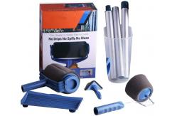 China 8pcs Pro Paint Roller Set Wall Painting Handle Tool With 3 Extension Poles supplier