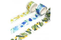 China Beautiful Waterproof Washi Tape Custom Printing Masking Washi Tape supplier