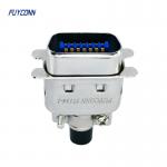 DDK 57-30140 Connector Centronics 14 Pin DDK Male Ribbon Connector With Metal Hood for sale