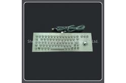 China Durable Industrial Keyboard With Trackball , Panel Mount Keyboard For Kiosk supplier