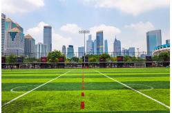 China 14000 Dtex Artificial Tile Floor Grass Roll Environmental Friendly supplier