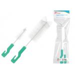 TPE Suction Base Baby Feeding Bottle And Teat Brush for sale