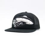 58cm Flat Brim Snapback Hats Visor Wild Personality Hip Hop Cap For Male for sale