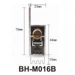 RAVEN RP38 Automatic Door Bottom Seals H Shaped Clear Anodised Finish