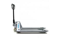China Galvanised Manual Hand Pallet Truck 685mm Fork Width ISO Certified supplier