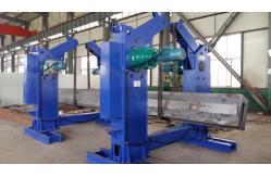 China 5T Capacity Oval Tank Turning Rolls I Beam Tilting Machine 1500mm/min supplier