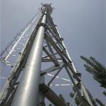 Galvanized Self Supporting 50m Lattice Steel Towers for sale