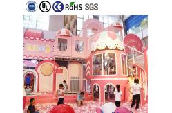 China Customizable Kids Soft Play Indoor Playground Equipment Macaron Style Pink Themed supplier