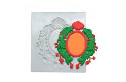 China Mirror Shape Silicone Shaped Baking Molds Diy Handmade Cake Fondant Customized supplier