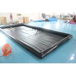 Portable Airtight Inflatable Car Wash Mat PVC Inflatable Car Water Collector Containment Mat for sale