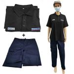 Unisex Class 100 Cleanroom Anti Static ESD Suit for sale