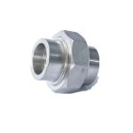 304 316 SS Socket Weld Pipe Fitting Union Forged ANSI Standard