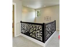 China Indoor Modern Aluminum Handrail Fireproof Anodized Aluminium Hand Railing supplier