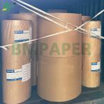 55gsm BPA-Free Thermal Coating Paper Jumbo Roll Natural / High White 790mm 860mm for sale
