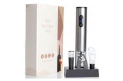 China Touch Corkscrew Bottle Opener Kit Automatic Electric Wine Opener Set supplier