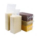 120mic PET/NY/PE Plastic Vacuum Seal Storage Bags For Rice ASP for sale