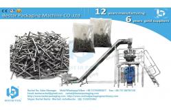 China Iron nail 60mm length automatic weighing and packaging machine BSTV-450AZ supplier