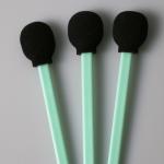 Round Head TX708 125mm Black Head Industrial Cleaning Foam Swabs for sale