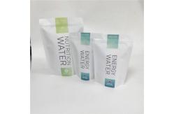 China Custom Plastic Mylar Stand Up Zipper Pouch Bags For Bath Bomb Packaging supplier