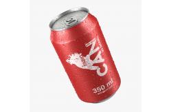 China Printed 355ml Sleek Blank Aluminum Cans For Beer Packing supplier