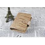 Exquisite A6 Ring Binder Organizer Easily Transportable High Grade Leather Material for sale