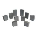 Permanent Magnets Based On Hard Ferrite Ceramics Ring Segment Type Magnet Ferrite W126A for sale