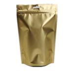 Coffee Packing Custom Printed Plastic Bags Aluminum Foil Gold Poly Mylar for sale