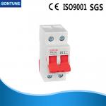 Din Rail Electrical Isolator Switch Fixed Install Plastic Texture PA66 IEC60947.3 for sale