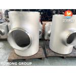 SS316L Butt Weld Fitting, A403 WP316L Equal Tee (seamless / Welded), B16.9 Standard for sale