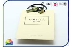 China 4C Matte Laminated Kraft Paper Gift Bag Recyclable With Custom Logo supplier