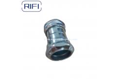 China EMT Galvanized Steel EMT Pipe Fittings Compression Coupling 1/2 To 4 supplier