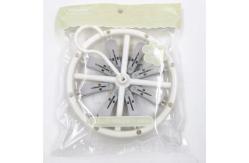 China 8  12 18 Sock Washing Line Laundry Multi Peg Clothes Hanger Clips supplier