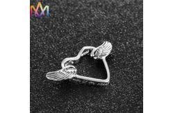 China Halloween Devil Heart Pendant With Wings supplier