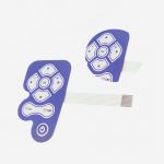 Irregular Shape PET Tactile Membrane Switch With Glossy Matte Surface