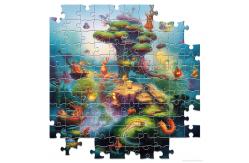 China Sturdy Cardboard Puzzle Jigsaw For Indoor Family Activity supplier
