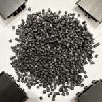 PA66 GF25 Granules Black Polyamide Glass Fiber Filled Nylon Compound for Thermal Break Tapes for sale