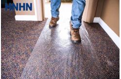 China Surface Shield High Adhesion Transparent Carpet PE Protective Film supplier
