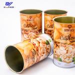 Universal Tall Tin Can Packaging Food Grade Round Tin Can D83*136mm for sale