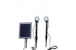 China IP65 Waterproof Outdoor Solar Garden Lights 200lm Adjustable Solar Spotlight supplier