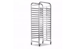 China Rk Bakeware China- Flat Pack Rack OEM Stainless Steel Bread Pan Trolley supplier